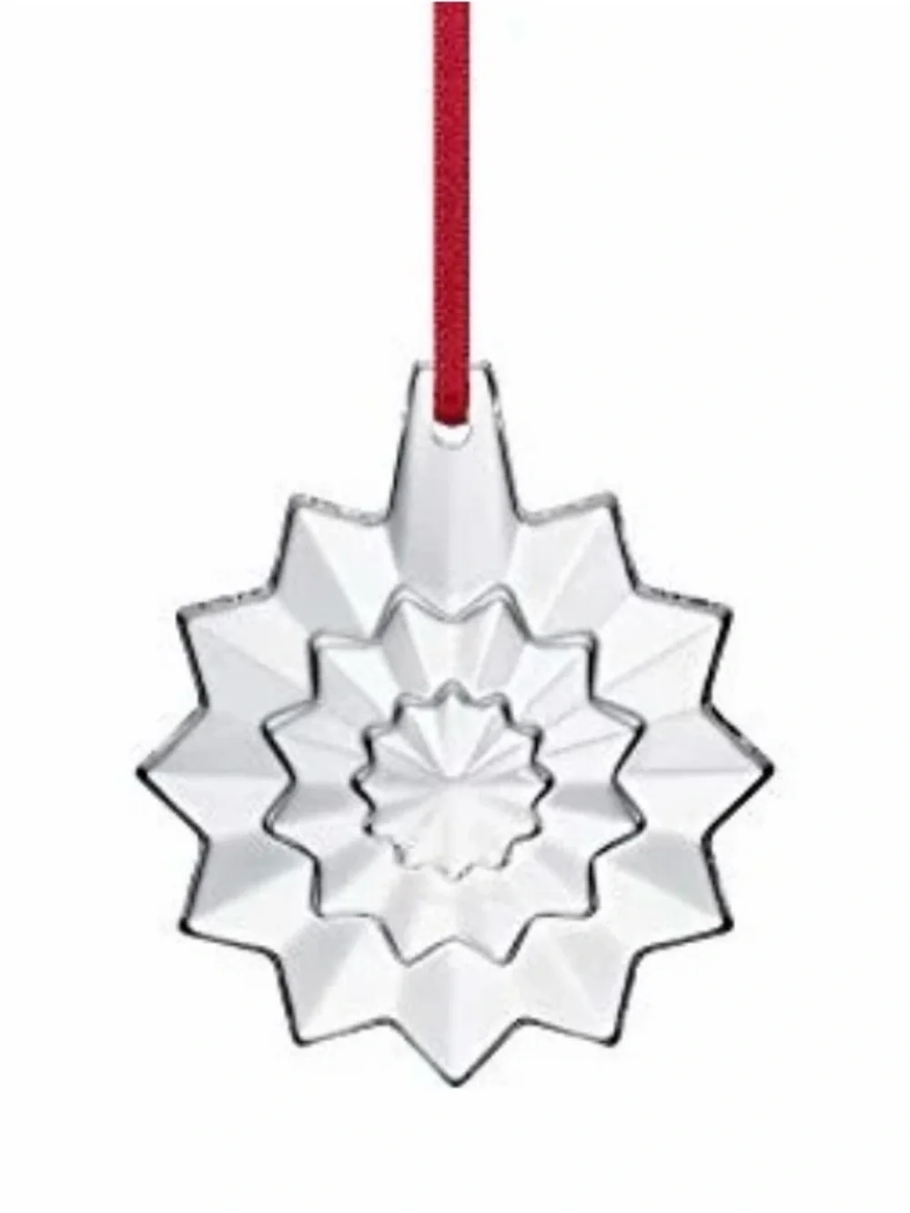 Baccarat Crystal Noel 2019 Annual Ornament
